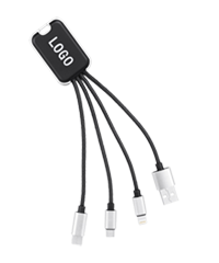 FLASHING LOGO CABLE 3-IN-1