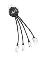 FLASHING LOGO CABLE 3-IN-1