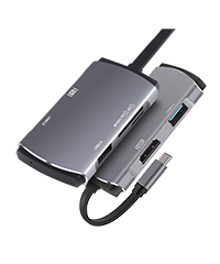 USB-C HUB ADAPTER-5 IN 1 HDMI & SD CARD