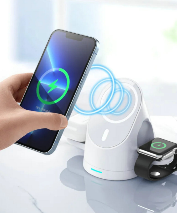 3-IN-1 MAGNETIC WIRELESS CHARGER